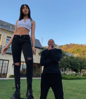 Dr. Dre Instagram - Daddy Daughter Day at our new house @trulyoung