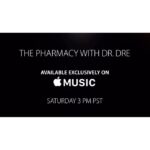 Dr. Dre Instagram - A very special episode of #ThePharmacy. Guest: @SnoopDogg. #Beats1. Today 3PM PT/6PM ET. apple.co/Beats1
