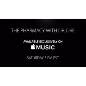 Dr. Dre Instagram - A very special episode of #ThePharmacy. Guest: @SnoopDogg. #Beats1. Today 3PM PT/6PM ET. apple.co/Beats1