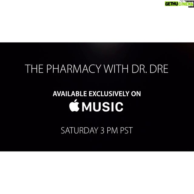 Dr. Dre - 59.4K Likes - A very special episode of #ThePharmacy. Guest: @SnoopDogg. #Beats1. Today 3PM PT/6PM ET. apple.co/Beats1