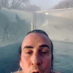 Dregen Instagram - An afternoon at the SPA. ✖️♥️❄️🔥🧘🏼‍♂️