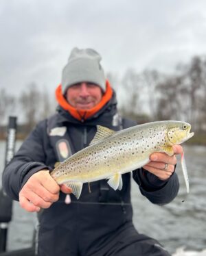 Dregen Instagram - Fishing diary day 1/2. 
Landed two Sea Trouts in the boat. Lost two just next to the boat. 
A great day around the Stockholm and Waxholm archipelago! ✖️♥️🎣