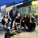 Dregen Instagram - Thank you Nässjö & Pigalle! Whadda Saturday night back at the crime scene! Tack som fan era Luvajävlah’! Next weekend we go up north! Sundsvall & Gävle. ALL WOMEN AND MEN PLAY ON 10! ✖️♥️ Nässjö Centralstation