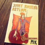 Dregen Instagram - Santa came early this year! Thank you @jimmy.rocker for this cool cartoonish book, packed with true Rock N’ Roll tales straight outta Jimmys life! Order one yourself! ✖️♥️📖