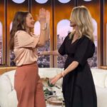 Drew Barrymore Instagram - I just want to give @michellepfeifferofficial my heart in a little glass case… and I get to tomorrow on @thedrewbarrymoreshow!