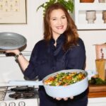 Drew Barrymore Instagram – The Hero Pan by @beautifulbydrew is here. The name says it all… it’s a true kitchen hero because it can do it all (well, almost everything). It has 10 functions! You can use it to Boil, Strain, Sauté, Simmer, Pan Fry, Sear, Braise, Steam, Stir Fry and Serve! It’s the perfect one pan solution for any kitchen and it’s non-stick ceramic but not heavy at all! I’m so happy it’s finally here! You can get it now online @walmart! 

The link to shop is in my bio!