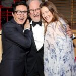 Drew Barrymore Instagram - What a beautiful night @time. I’m so honored and I’m so grateful to be included in @time’s 100 most influential people of 2023. I’m so excited for June for when @time will be free and accessible for all! Gown @oscardelarenta Styled by @_leeharris_ Tailored by @matthewkilgore Hair by @mrdanielhowellhair Makeup by @llgulino