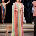 Drew Barrymore Instagram – #DrewsDressingRoom: Drew’s Birthday Edition!!! 💖🌈🎂 Gown by @jennypackham, jewelry by @ireneneuwirth, boots by @marcjacobs. 

Styled by @_leeharris_ 
Tailored by @matthewkilgore
Hair by @mrdanielhowell
Makeup by @llgulino

Photo Credits: 
Outdoor- Raymond Hall, Getty Images
Indoor – @ashbeann