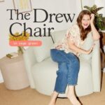 Drew Barrymore Instagram - 🚨 SALE ALERT 🚨 The comfiest chair ever is now on sale! Just in time to curl up with hot chocolate and your favorite Christmas movie 🎄✨​