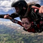 Drew Catherine Instagram - Sky high 🏔️🪂 Interlaken, Switzerland