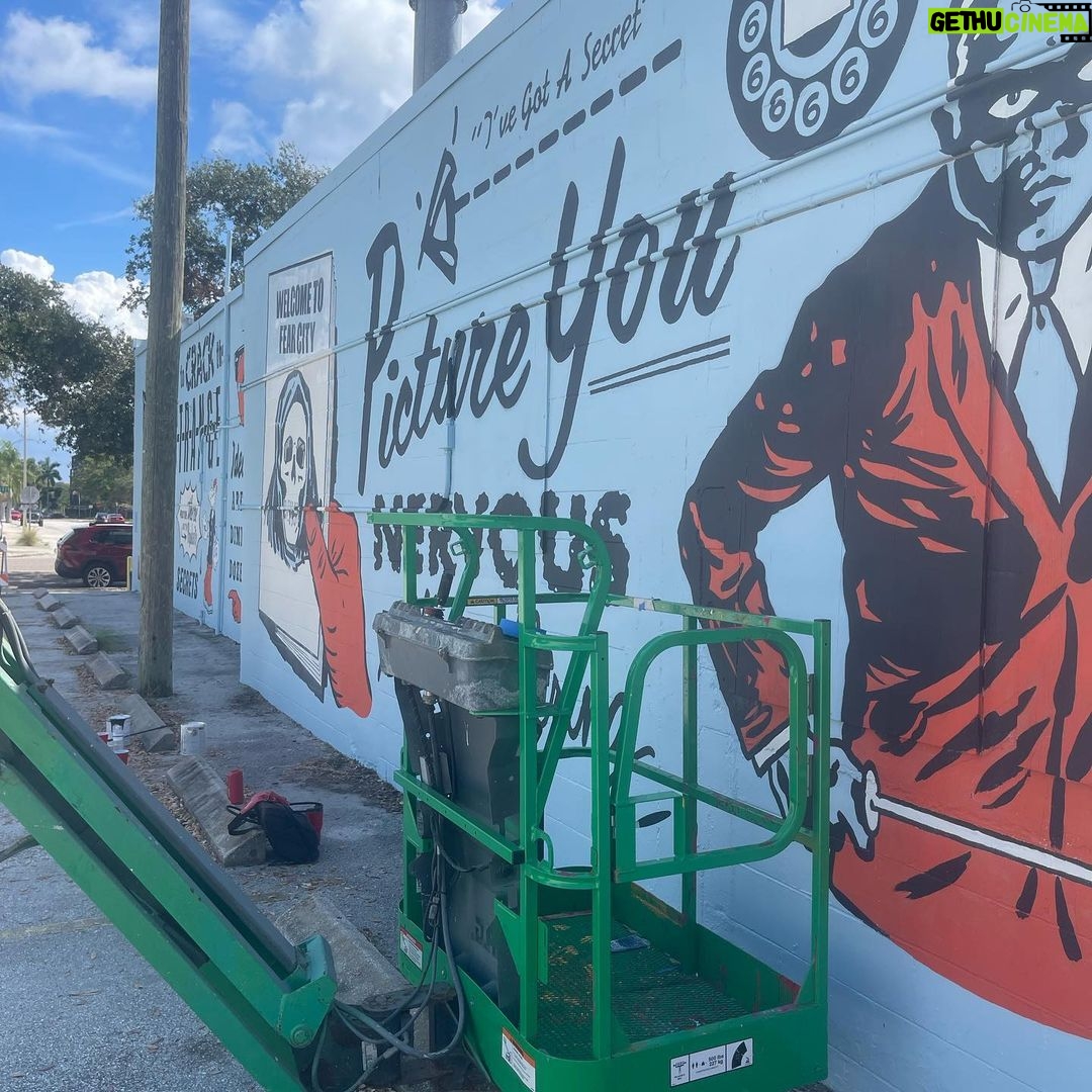 Dug One - 857 Likes - Rolled through @shineonstpete the last couple days. Got to hang with old and new friends. 🍺 Put a lick of new paint on our old mural of ours. I would like to thank @michelletannu @palehorse @shineonstpete for always being pro! You guys kill it every year. But the MVP of the week is definitely @parksandrealization Thank you for being a beast! Till next time! ☀️ 🌴 🎨 We didn’t get to see every wall and most were not finish before I split. Peep the process flicks from some of the masters at work. @imagine876 @ben_johnston @james_bullough @123klan ✌🏼