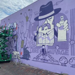 Dug One Instagram - Rolled through @shineonstpete the last couple days. Got to hang with old and new friends. 🍺 Put a lick of new paint on our old mural of ours. I would like to thank @michelletannu @palehorse @shineonstpete for always being pro! You guys kill it every year. But the MVP of the week is definitely @parksandrealization Thank you for being a beast! Till next time! ☀️ 🌴 🎨 We didn’t get to see every wall and most were not finish before I split. Peep the process flicks from some of the masters at work. @imagine876 @ben_johnston @james_bullough @123klan ✌🏼