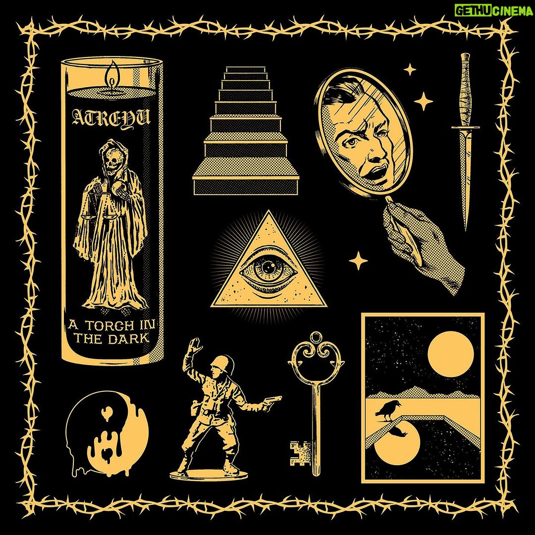 Dug One Instagram - Third EP design for @atreyuofficial