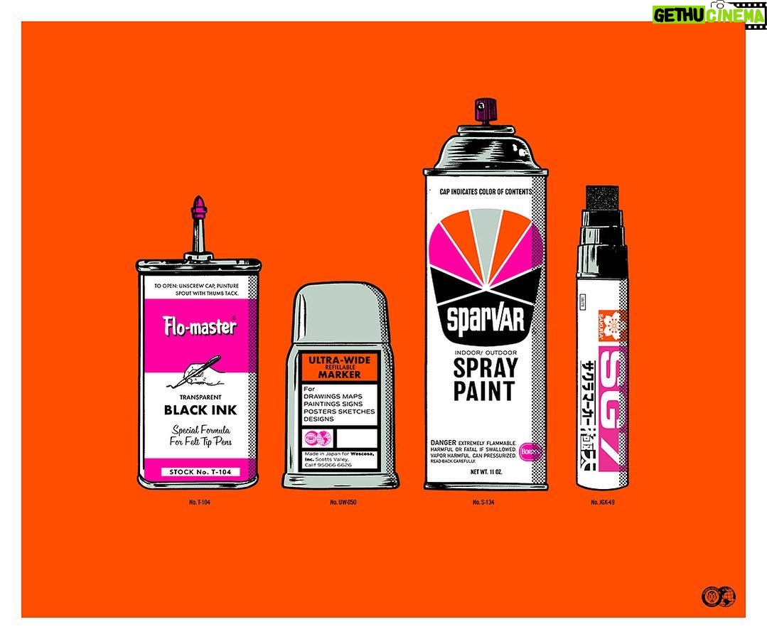 Dug One - 865 Likes - Tools of the trade. We will also be releasing this illustrated silkscreen print of some of the classic supplies. Yeah, we know Sparvar sucked, but where they lacked in solid paint they made up for with a cool logo! #morningbreathclub #tmfwreckshop