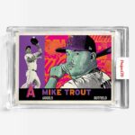 Dug One Instagram - Topps Project70 Card #708 // 1960 Mike Trout @toppsproject70 @miketrout @topps available at Topps.com for the next 70 hours #mbtopps70