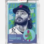 Dug One Instagram - Topps Project70 Card #656 // 1963 Brandon Crawford @toppsproject70 @therealbcraw35 @topps available at Topps.com for the next 70 hours #mbtopps70 Oracle Park