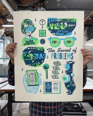 Dug One Instagram - Just wrapped up our final color here @haightstreetart Big shoutout to @djorstad Next thing on the table is the collaboration print MB is doing with @ogmikegiant and @mrjeremyfish