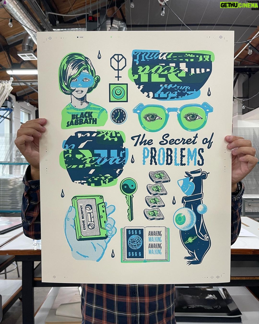 Dug One - 1.6K Likes - Just wrapped up our final color here @haightstreetart Big shoutout to @djorstad Next thing on the table is the collaboration print MB is doing with @ogmikegiant and @mrjeremyfish