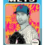 Dug One Instagram - Our final Topps Project70 Card #888 // 1975 Jacob deGrom @toppsproject70 @topps available at Topps.com for the next 70 hours #mbtopps70 Citi Field Stadium