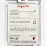 Dug One Instagram - Topps Project70 Card #871 // 2014 Cal Ripken Jr. @toppsproject70 @topps available at Topps.com for the next day #mbtopps70