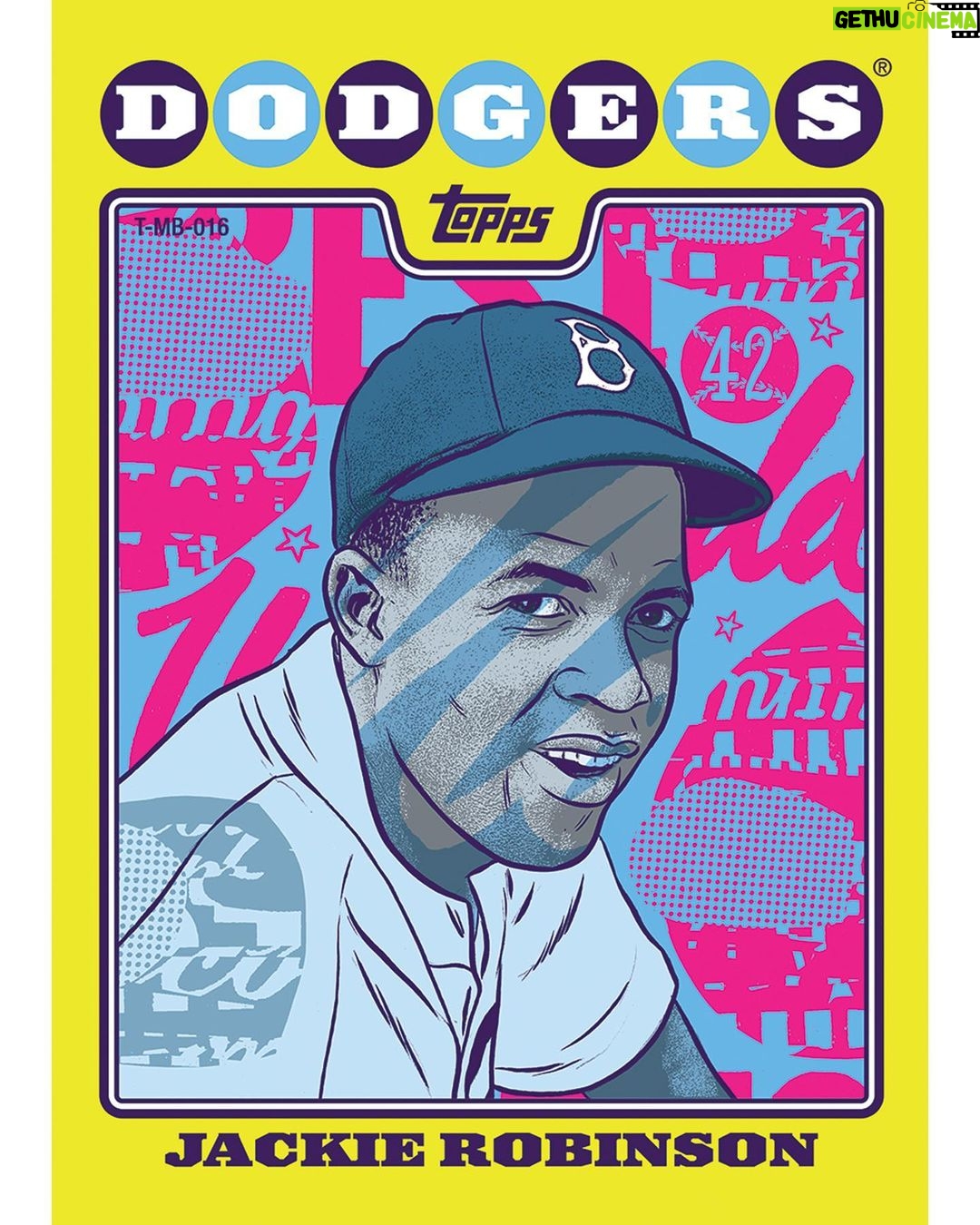 Dug One Instagram - Topps Project70 Card #746 // 2008 Jackie Robinson@toppsproject70 @jackierobinsonofficial@topps available at Topps.com for the next 70 hours #mbtopps70 #42 Ebbets Field - Brooklyn Dodgers - Old Home