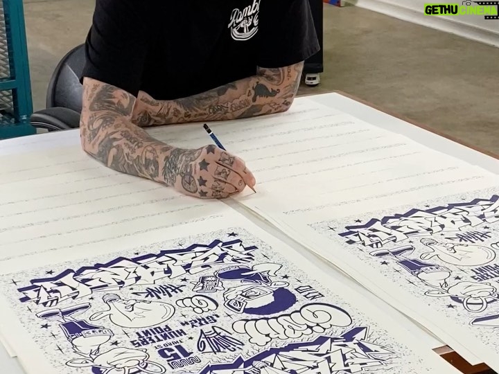 Dug One Instagram - 11/26 Print drop from HSAC Invitational Print project @ogmikegiant @morningbreath @mrjeremyfish @mrjeremyfish will be at HSAC to kick off the holiday season from12pm – 3:00pm on 11/26 Portion of the sale benefits @SFskateclub Collab print inspired by the work of @rickgriffindesigns video by @jeremymcnamara Haight Street Art Center
