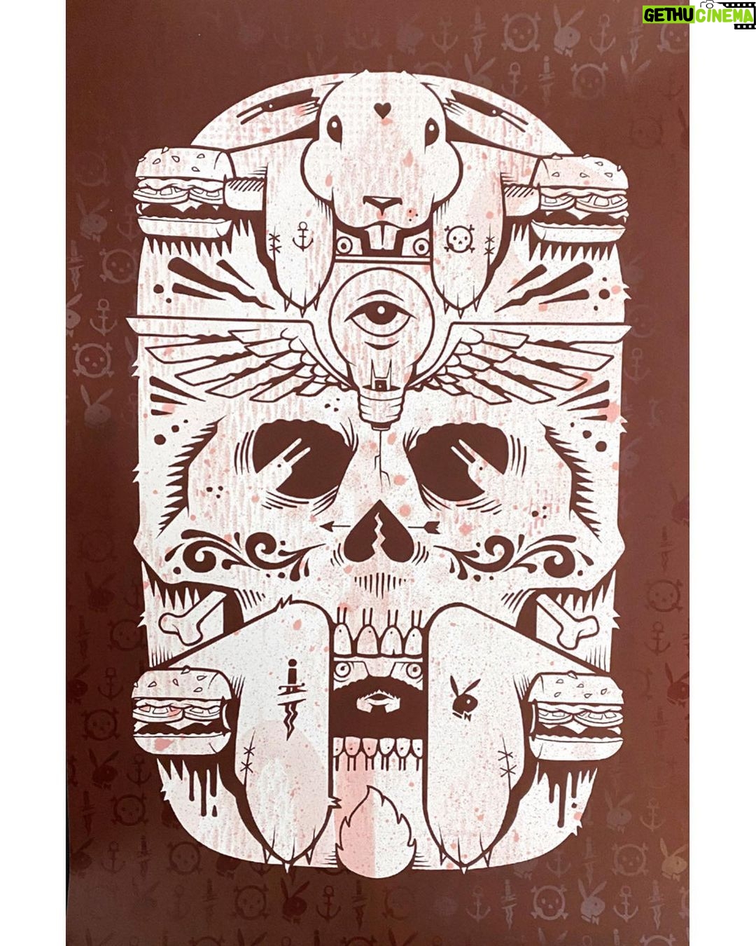 Dug One Instagram - This Friday four new screen prints that were created during the first annual Haight Street Art Center Invitational Print project will be released for sale! New prints from Mike Giant, Morning Breath, and myself. Hand pulled screen prints, in closed signed and numbered editions of 100. Printed on 100lbs cover weight Domtar Cougar Natural stock. We will also release a special collaboration print we all worked on together! Inspired and paying homage to the legend @rickgriffindesigns A portion of these sales will go to benefit @sfskateclub Available online and in person @haightstreetart Friday at noon PST 215 Haight Street, San Francisco @ogmikegiant, @mrjeremyfish, @jeremymcnamara, @sfskateclub