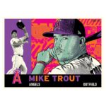 Dug One Instagram – Topps Project70 Card #708 // 1960 Mike Trout @toppsproject70 @miketrout @topps available at Topps.com for the next 70 hours #mbtopps70