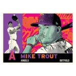 Dug One Instagram - Topps Project70 Card #708 // 1960 Mike Trout @toppsproject70 @miketrout @topps available at Topps.com for the next 70 hours #mbtopps70