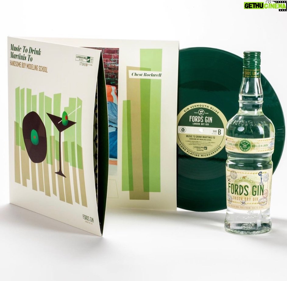 Dug One Instagram - Stirred not Shaken! Never Shake! “Music To Drink Martinis To”- Handsome Boy Modeling School. Had a blast coming up with creative direction and designing this project for @simonfordsgin @fordsgin @hbms_official Cheers! 🍸🍸