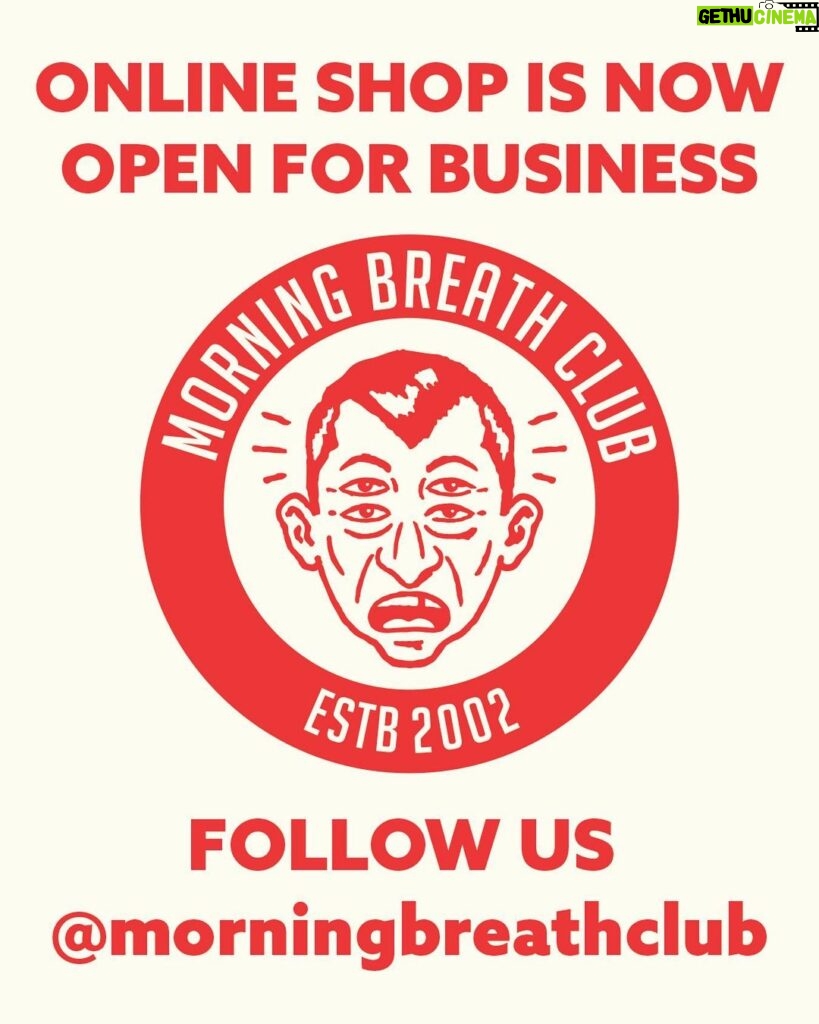 Dug One Instagram - Hello everyone, We are pleased to announce the opening of our new online shop. We will be selling apparel, prints, gig posters, and other designed goods as we grow. Please follow us @morningbreathclub for the latest news, updates, and promotions. Thank You ✌🏼