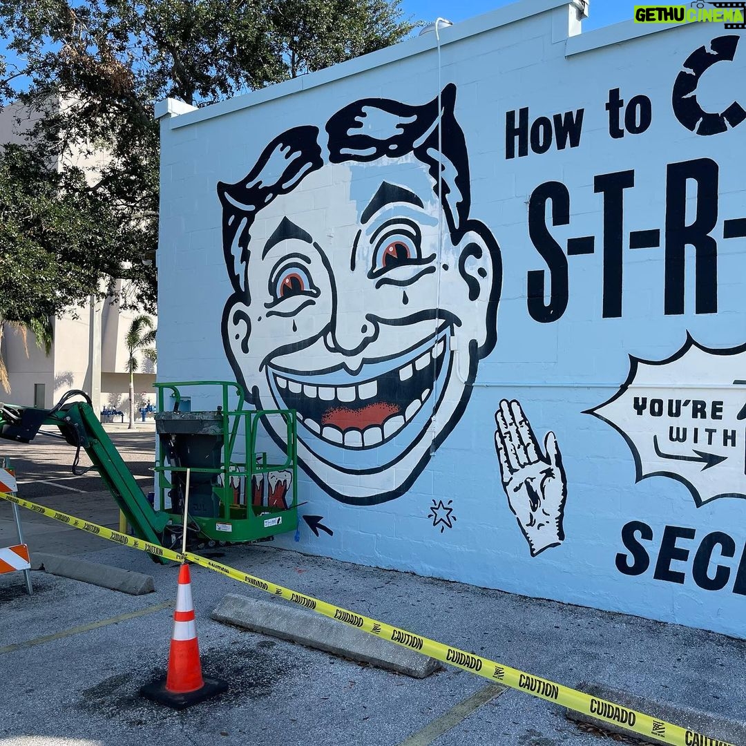 Dug One - 857 Likes - Rolled through @shineonstpete the last couple days. Got to hang with old and new friends. 🍺 Put a lick of new paint on our old mural of ours. I would like to thank @michelletannu @palehorse @shineonstpete for always being pro! You guys kill it every year. But the MVP of the week is definitely @parksandrealization Thank you for being a beast! Till next time! ☀️ 🌴 🎨 We didn’t get to see every wall and most were not finish before I split. Peep the process flicks from some of the masters at work. @imagine876 @ben_johnston @james_bullough @123klan ✌🏼