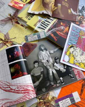 Dug One Instagram - Honored once again to be commissioned to Art Direct & Design a Anniversary Box Set for Nirvana. The 30th Anniversary for In Utero was a dream project for us. Being able to bring some of our vision and aesthetic into a classic album of our generation was a blast!