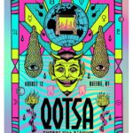 Dug One Instagram - Live from New York! Our print for tonight’s @queensofthestoneage show in Queens. Printed by the solid crew @industryprintshop link in our Instagram bio. Queens in Queens! Forest Hills Stadium