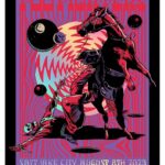 Dug One Instagram - Hello! Here’s our print for tonight’s @foofighters show in Salt Lake City. We will have a limited amount available from the Numbered Editions. The Edition is 650 regular prints, and 225 foil variants printed by our crew over @industryprintshop The sales will begin tonight at 7:00pm Eastern Time Zone (5:00pm Salt Lake City Time) the link for purchase will be in our Instagram bio.