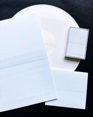 Dug One Instagram - It’s always an honor to work with @foofighters This is the design for their latest album “But Here We Are”. Definitely a new turn for us as we explored minimalism and new techniques printing white on white.