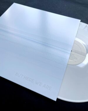 Dug One Instagram - It’s always an honor to work with @foofighters This is the design for their latest album “But Here We Are”. Definitely a new turn for us as we explored minimalism and new techniques printing white on white.