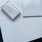 Dug One Instagram - It’s always an honor to work with @foofighters This is the design for their latest album “But Here We Are”. Definitely a new turn for us as we explored minimalism and new techniques printing white on white.