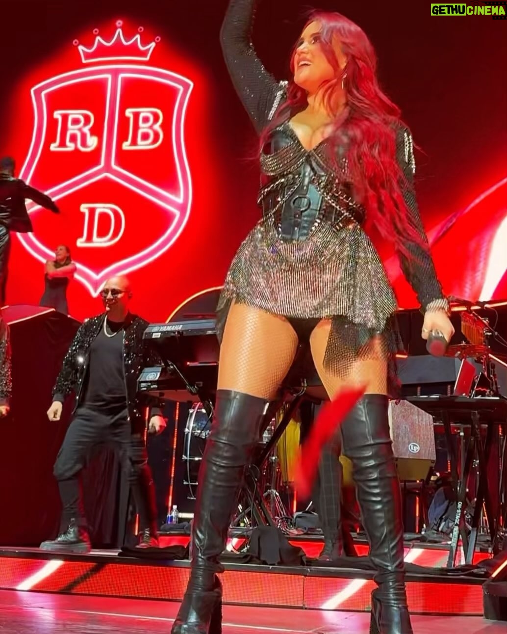 Dulce María Instagram - - hoy hacemos historia aquí 🇲🇽 nos vemos en un ratito Foro Sol! #SoyRebeldeTour @dulcemaria ☮️ // 📸 Photos by me Mexico City, Mexico