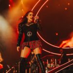 Dulce María Instagram - Monterrey! Que hermosa Tierra !! Saben lo especial que son para mi 🥹❤️🙌🏼Gracias por tanto amor y hacernos sentir en casa !! ❤️❤️❤️nos vemos el 12 de Diciembre 🙏🏻❤️‍🔥 📸 @frescolns #soyrebeldetour