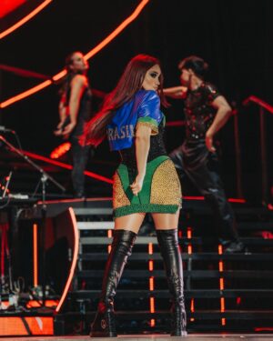 Dulce María Instagram - São Paulo 🥹🇧🇷❤️‍🔥❤️‍🔥❤️‍🔥 que hermoso reencontrarnos !!! 🙌🏼🇧🇷❤️ 📸 @frescolns