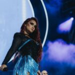Dulce María Instagram - Medellín !!! La noche de ayer estuvo invrieble !! Gracias por regalarnos tanta magia !! ❤️❤️‍🔥🙌🏼 🔥📸 @frescolns