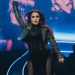 Dulce María Instagram - Gracias Sacramento !!!❤️❤️ una noche hermosa llena de nostalgia y amor 🙌🏼🙌🏼 #soyRebeldeTour 📸 @frescolns