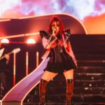 Dulce María Instagram - Gracias Phoenix 1 era noche !!! Fue una noche llena de amor y emociones !!! Nos vemos hoy en la segunda noche 😍❤️‍🔥☮️