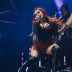 Dulce María Instagram - Colombia!!! Medellín !!! Qué noche mágica!! ❤️‍🔥❤️🥹☮️ #soyrebeldetour @frescolns