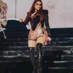 Dulce María Instagram - San Francisco !! Una noche para recordar ❤️mágica y llena sentimientos … levantamos la mano por la paz 🙏🏻🕊️🥹💔♾️ #soyrebeldetour