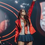 Dulce María Instagram - Gracias Phoenix 1 era noche !!! Fue una noche llena de amor y emociones !!! Nos vemos hoy en la segunda noche 😍❤️‍🔥☮️
