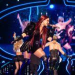 Dulce María Instagram - ❤️🔥🥲🫶🏻♾️ #EstadioAzteca 🇲🇽 📸 @janitello
