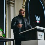 Dwayne Johnson Instagram - From $7 bucks to this surreal day. Crazy. Thank you @nyse for the incredible & very warm welcome. Honored to join the Board of Directors for @tkogrp and honored to ring the iconic bell to open our market. Let’s get to work. @wwe @ufc #peopleschamp @thisisamandaw 📸
