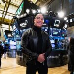 Dwayne Johnson Instagram - From $7 bucks to this surreal day. Crazy. Thank you @nyse for the incredible & very warm welcome. Honored to join the Board of Directors for @tkogrp and honored to ring the iconic bell to open our market. Let’s get to work. @wwe @ufc #peopleschamp @thisisamandaw 📸